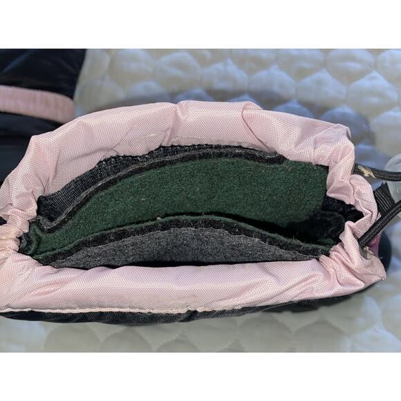 Sorel Flurry Pink Insulated Waterproof Snow Boots Kids Youth Size 4 - Picture 7 of 9